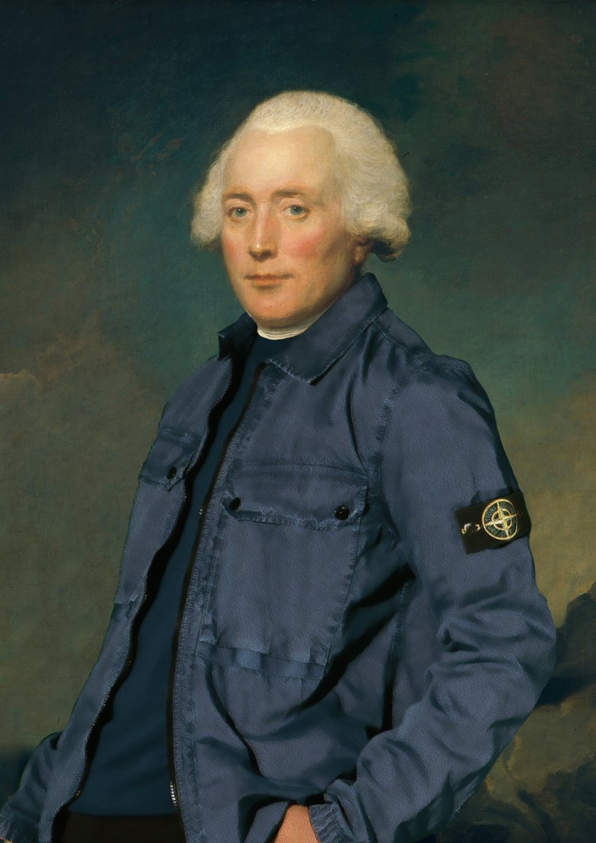 Surrealistic Portrait Giclee Print By Haus Of Lucy, 12 X 17, Casual Captain, Original Artwork