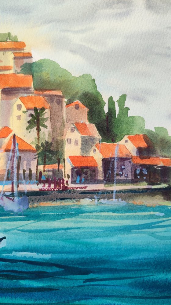 Korcula. Original artwork