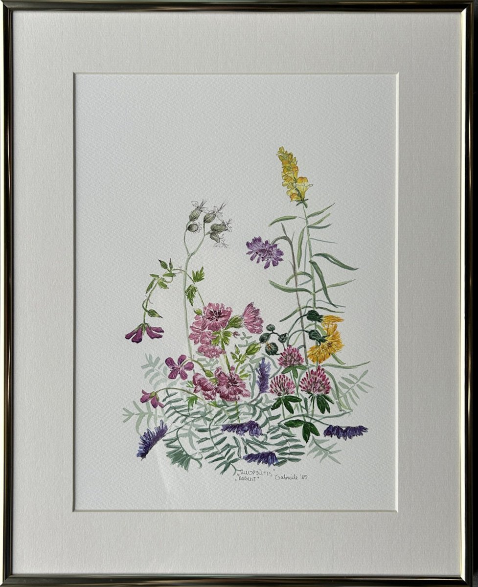 Photorealistic Watercolour , August By Gabriele Prismantaite, 13 X 16, Artwork For Sale On Artfinder