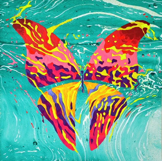 Butterfly «Wild Rose»
