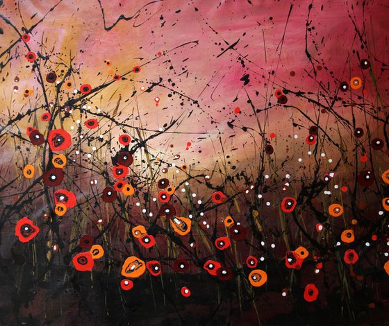 Autumn Melodies #2  - Large original abstract painting