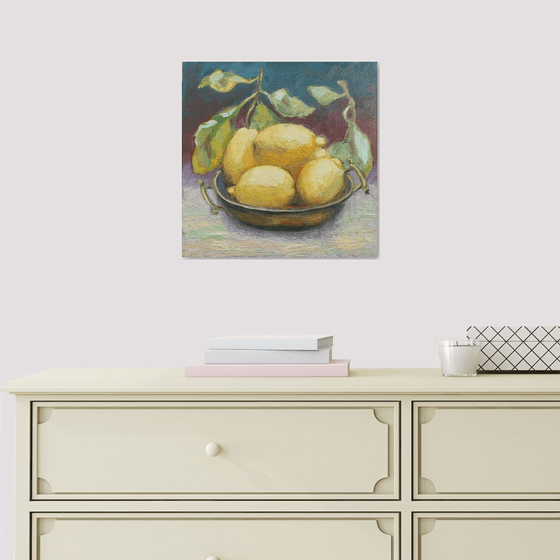 Still-life fruits "Lemons"