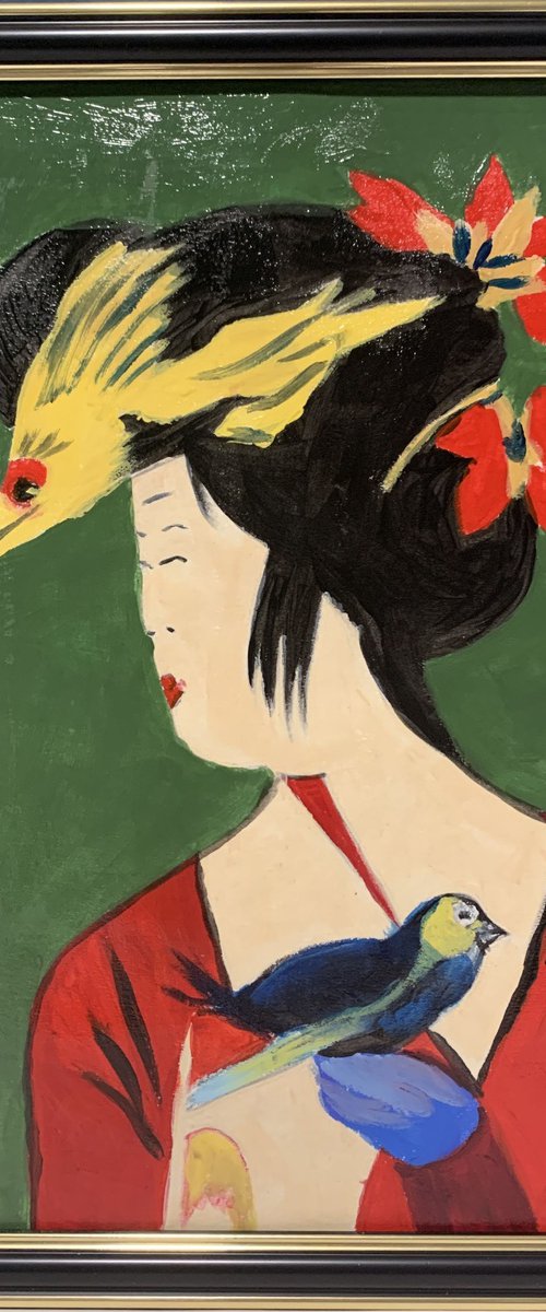Japanese beauty. Geisha. #8 by Vita Schagen