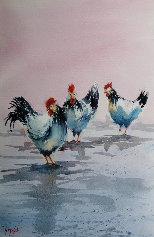 rooster 21 by Giorgio Gosti