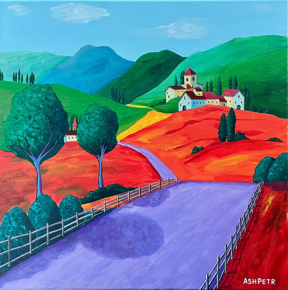 Road to the village
