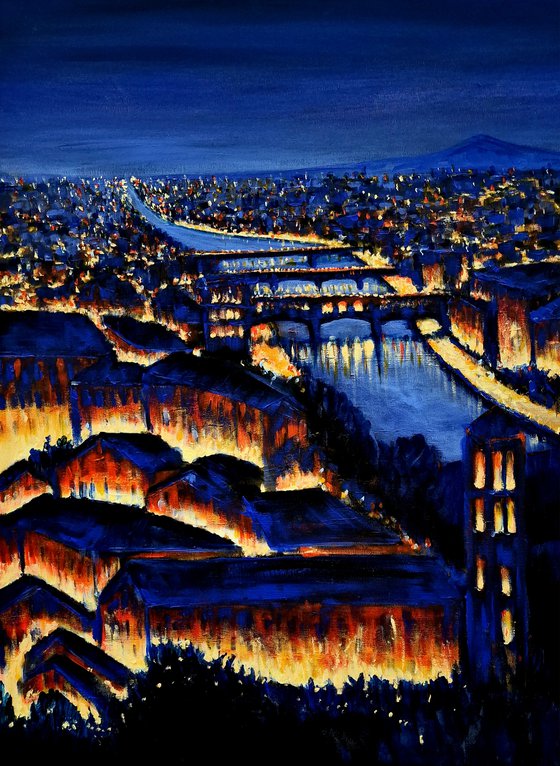 Night over Florence