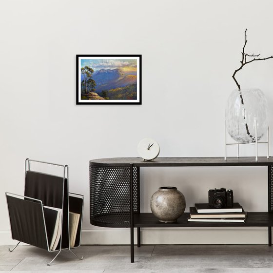 Sunset at Mt Solitary