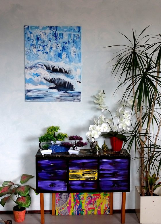 Spirit of nature, diptych.