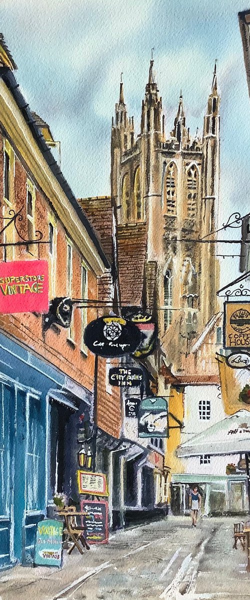 Butchery Lane, Canterbury by Darren Carey