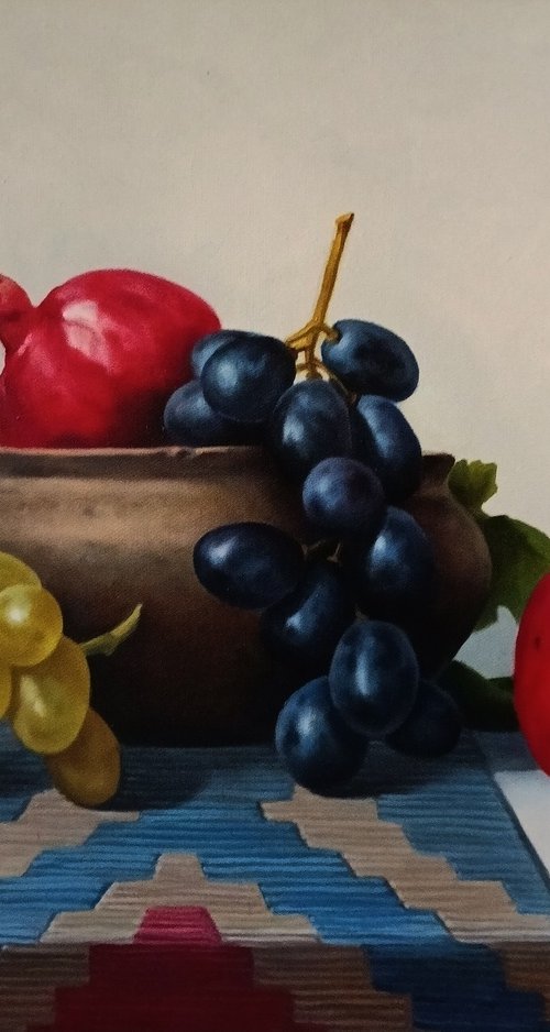 Still life with  fruits by Tamar Nazaryan