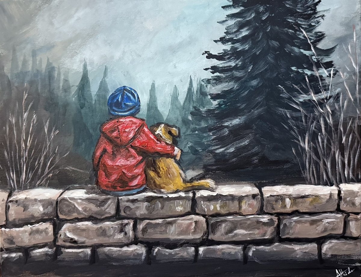 Together Forever By Aisha Haider, 18 X 14, Artwork For Sale On Artfinder