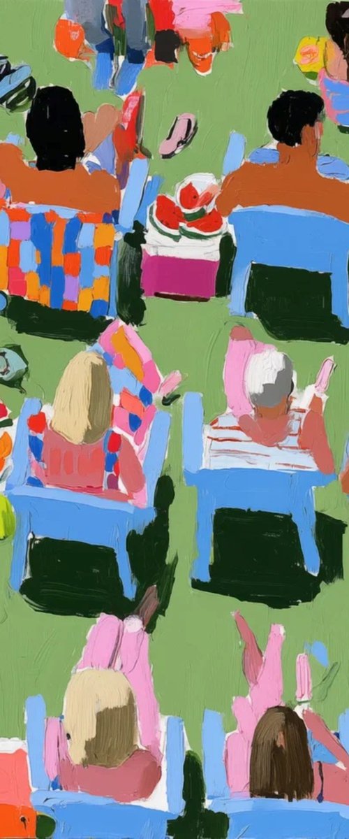 People Chilling by Sasha Robinson