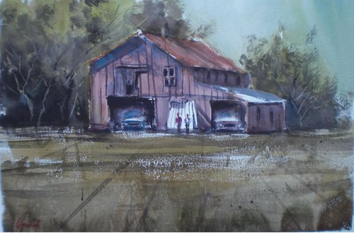 old barn 5 by Giorgio Gosti