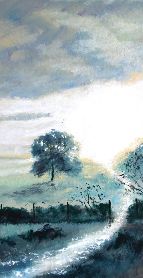 Subdued Sunset by Rod Bere