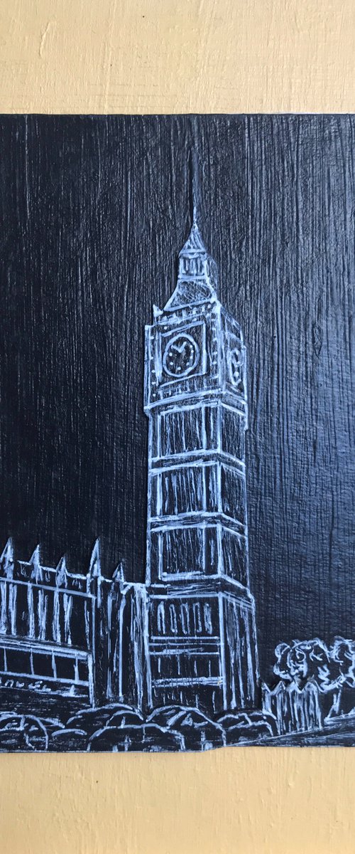 London with its Big Ben 27 by Romuald Mulk Musiolik