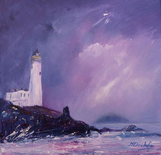 Turnberry Lighthouse and Ailsa Craig
