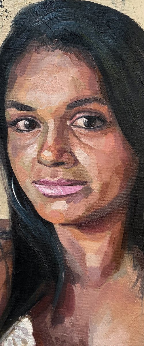 Female portrait 3 by Andrew Newton