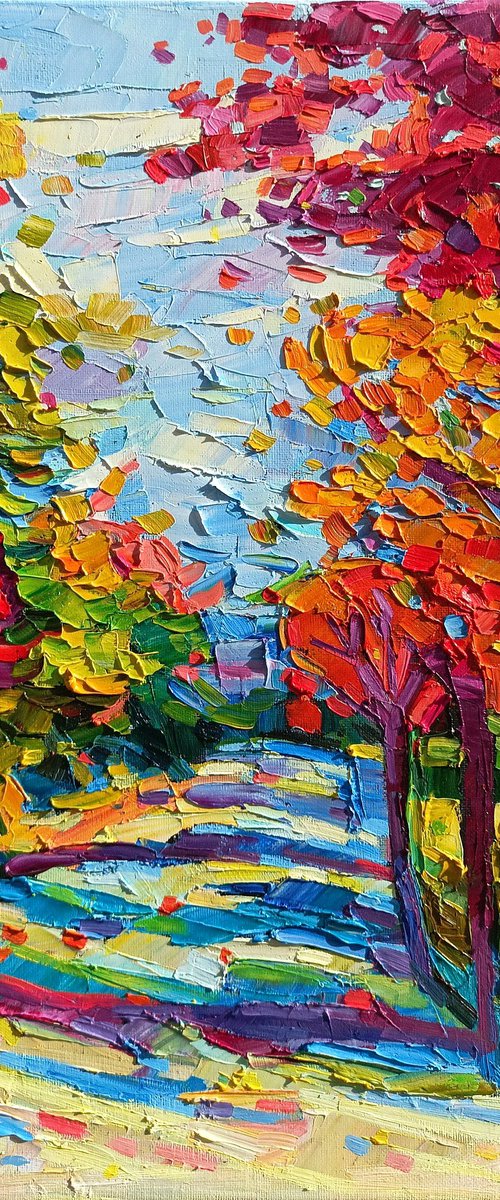 The pach of Gold and Shadows by Vanya Georgieva
