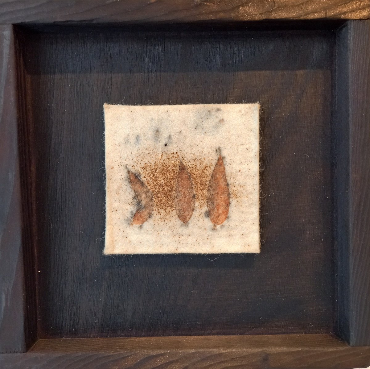 Impressionistic Botanical Print By Irina Goleva, 9 X 9, Elements Xliv, Original Artwork