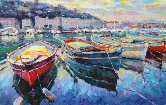 Boats at the pier