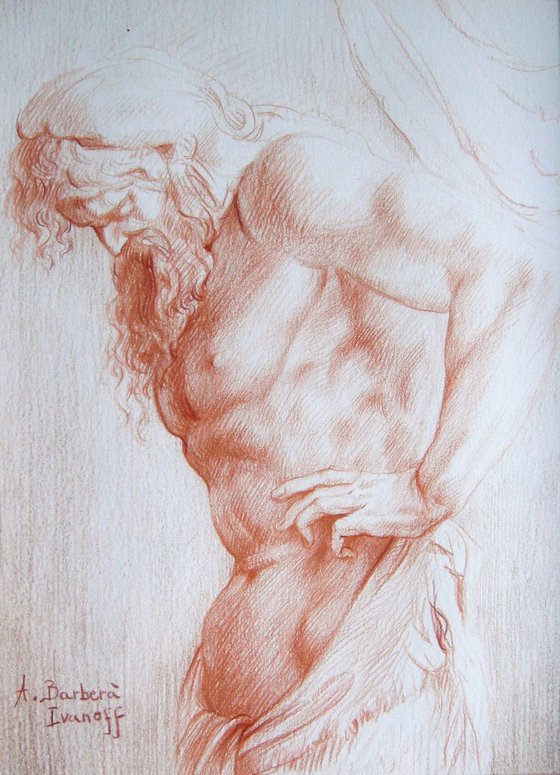 Study for "Les Atlantes"