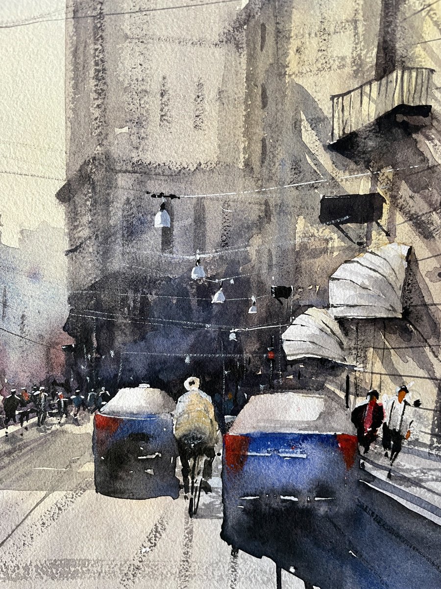 Italy street scene by Rajan Dey