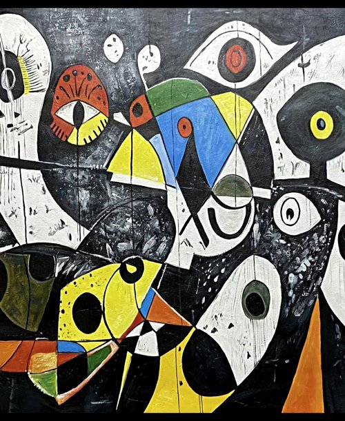 DREAMS OF MIRÓ by Angel Rivas