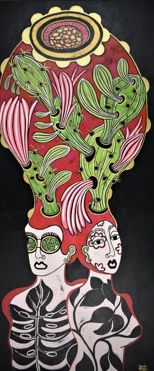 Sharing the blomm by Diana Rosa
