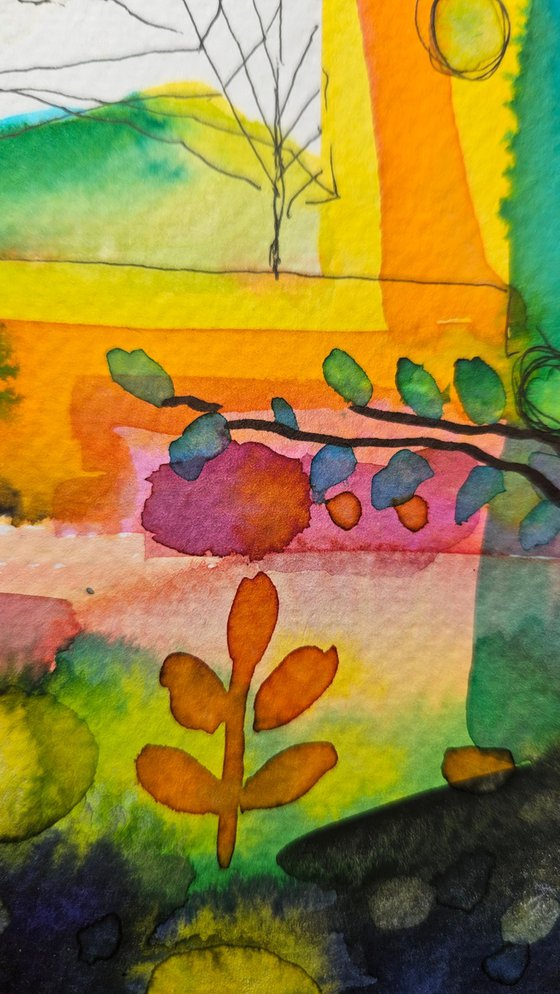 The world in the window