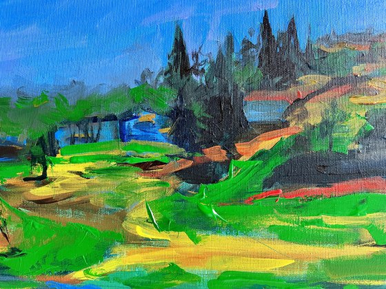 Vibrant Alpine Landscape — Call It Spring