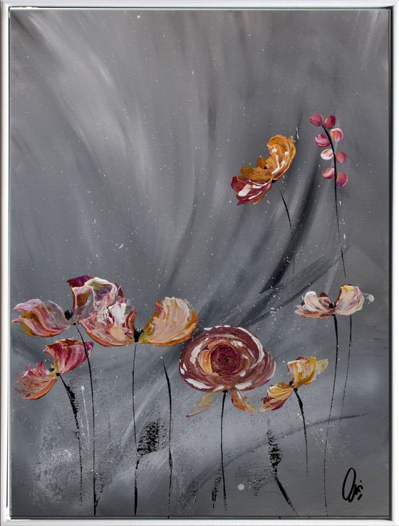 Tender Love  - Abstract Art - Acrylic Painting - Canvas Art - Framed Painting - Abstract Painting - Ready to Hang