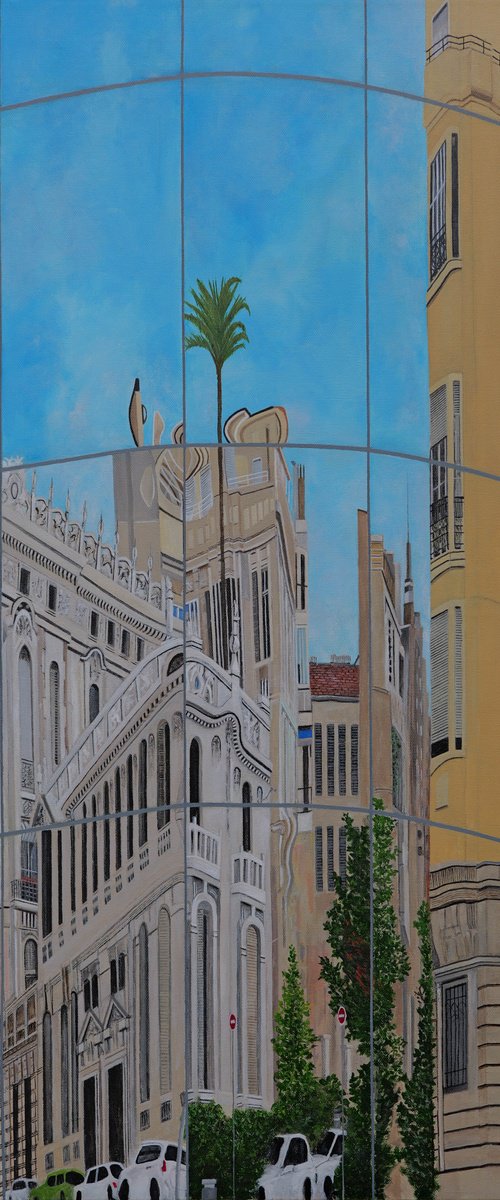 Nice France Reflection by Steven Fleit