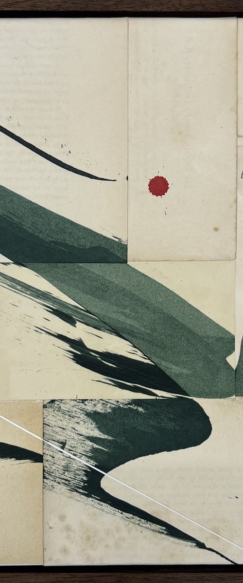 Hokusai Green 22 by Jane Skingley