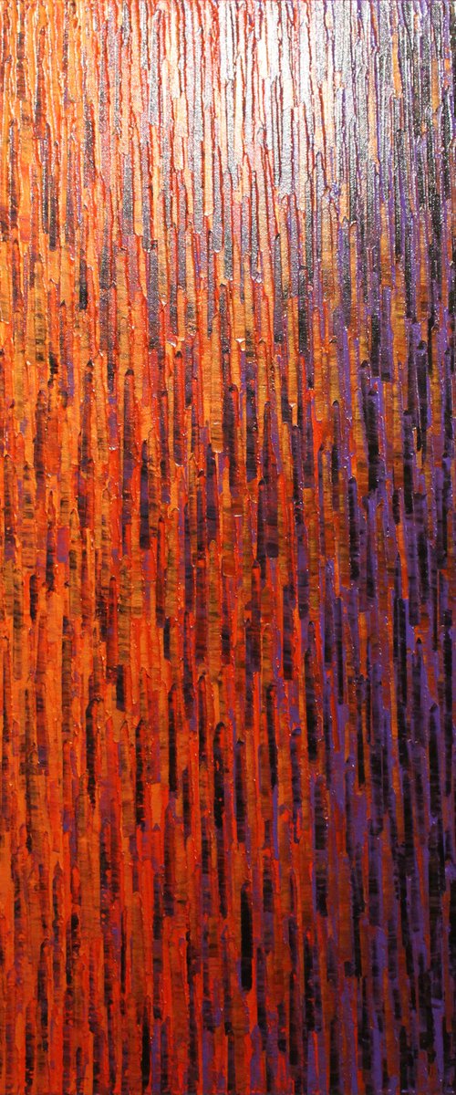 Large fade orange red purple by Jonathan Pradillon