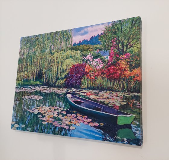 Monet's Water Garden and Boat