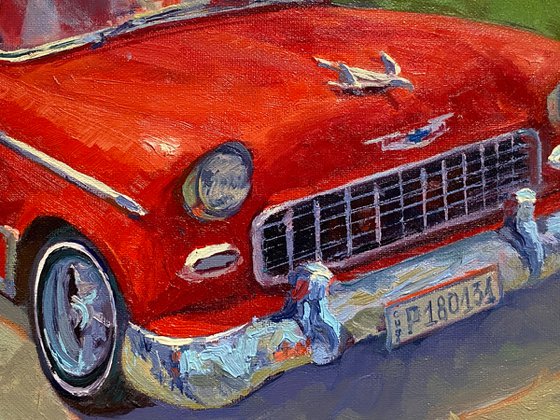 Hot One - Red 55 Chevy Bel Air