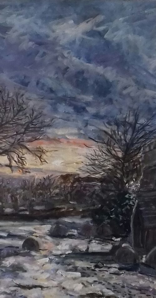 Winter Afternoon, Tathwell by Ann Kilroy