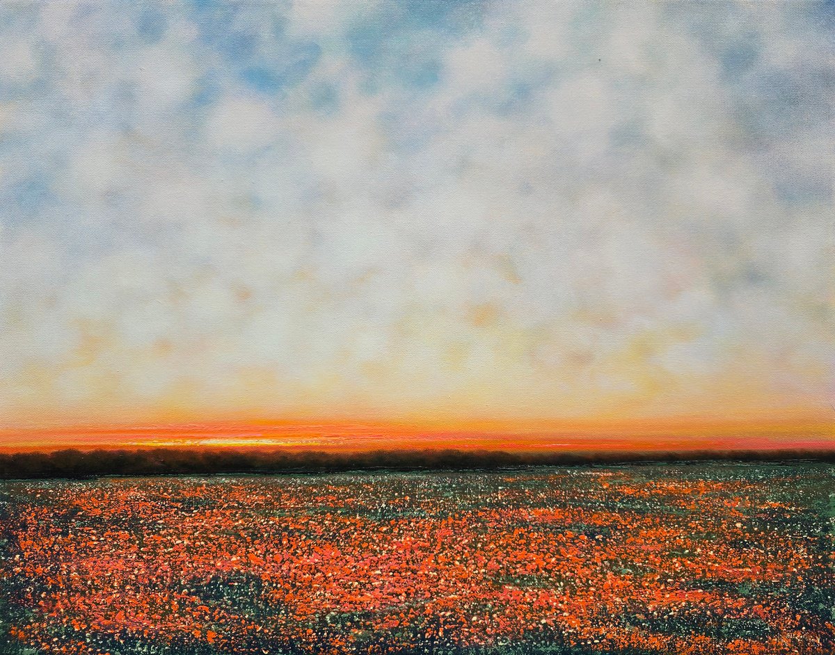 A Silent Benediction By Faith Patterson, 28 X 22, Artwork For Sale On Artfinder