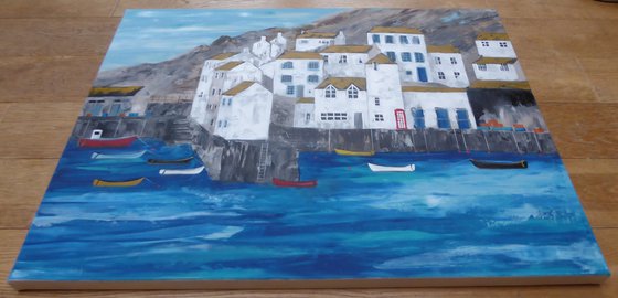 Polperro, across the harbour