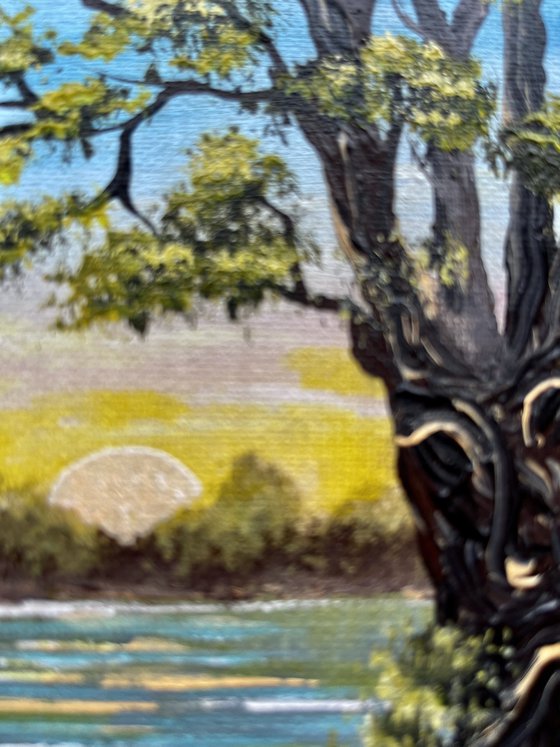 Tree Spirit on a Mini Canvas