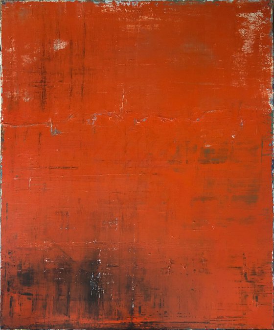 The Old Red Wall (XL 60x48in)