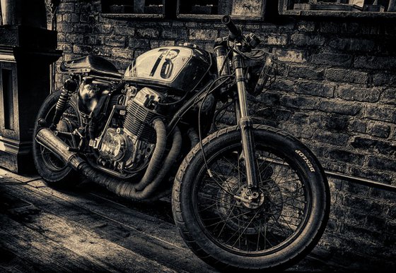 Honda CB750 Circa 1970s - Brooklyn  New York