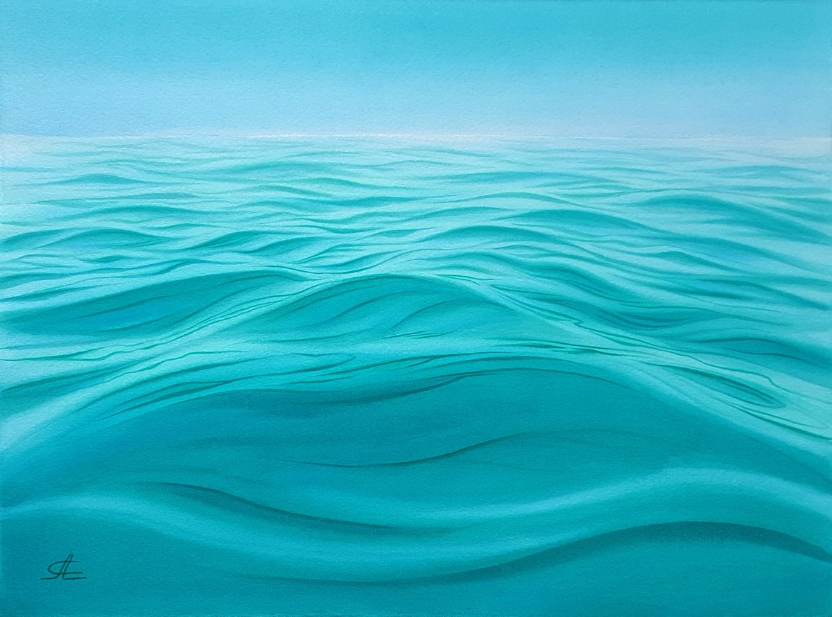 Sea and ocean waves by Svetlana Lileeva