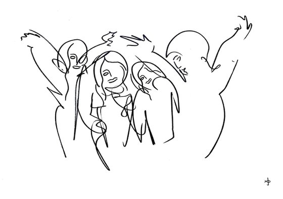 Abstract Family Portrait - Commission