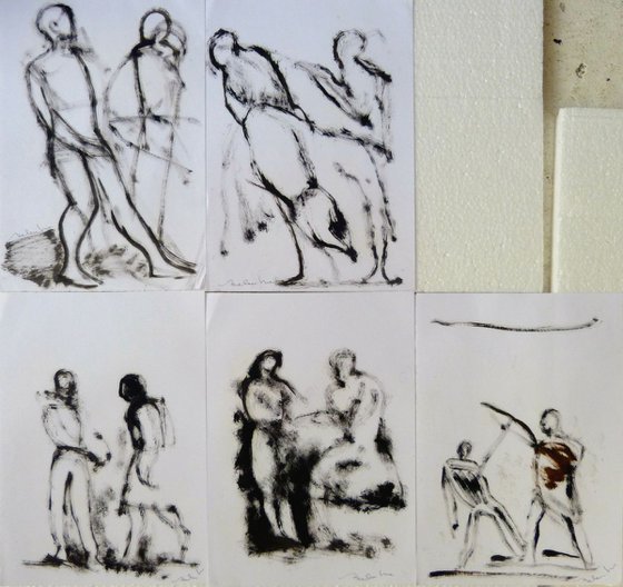 Five sketches - The Couple