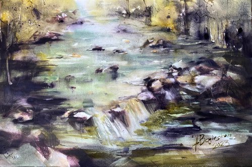 Azat river 3 by Anna Boginskaia