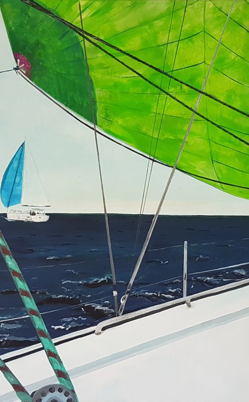 Sailing by Kathrin Flöge