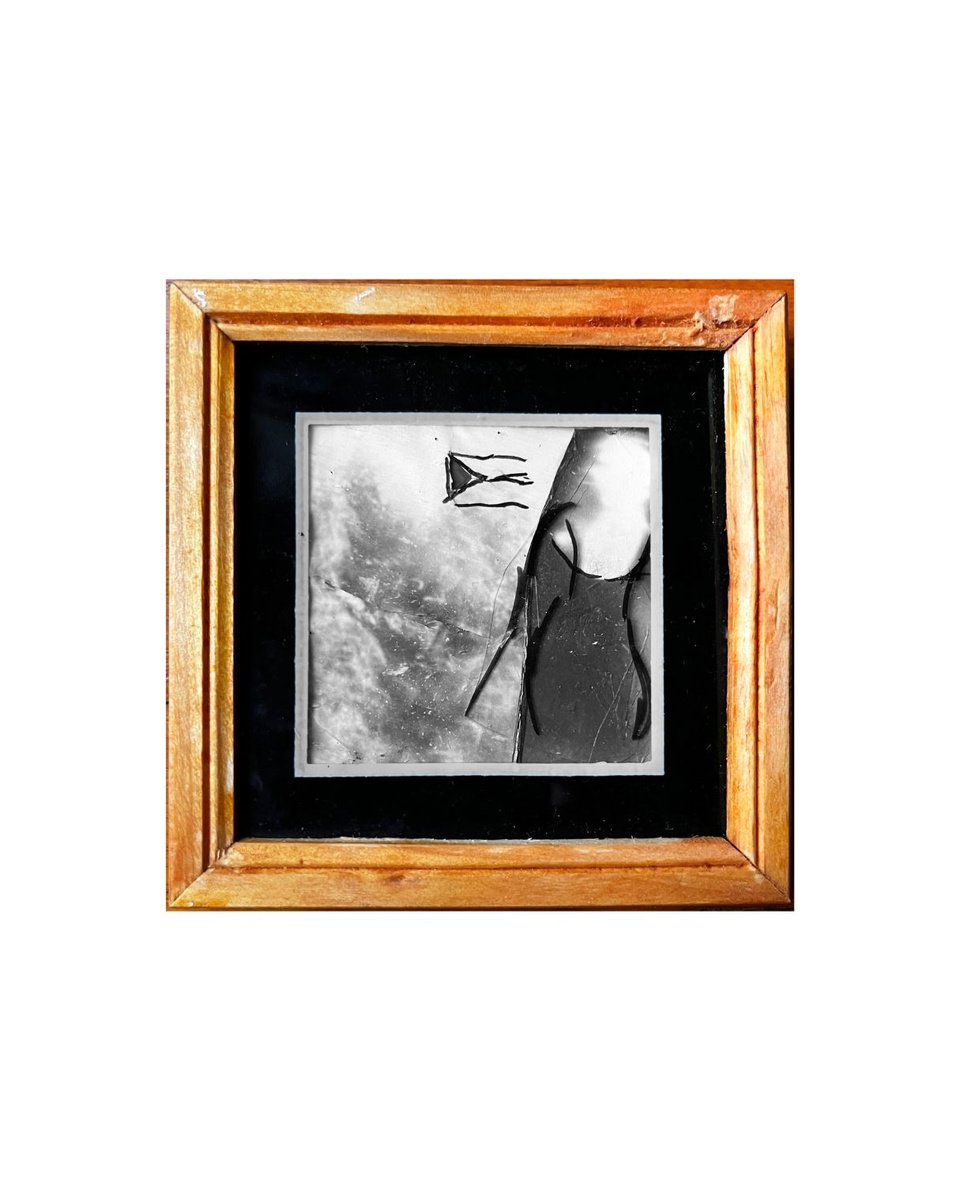 Surrealistic Abstract Photograph By Niccoli? Mario Zorza, 5 X 5", Atipiqa #2 (Diptych), Original Artwork