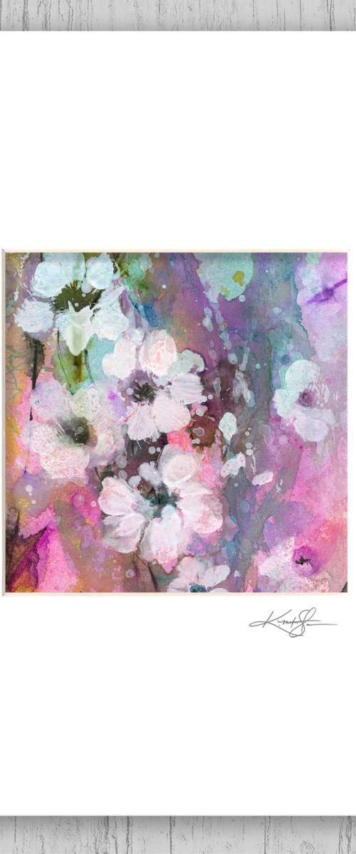 Floral Delight 38 - Floral Abstract Painting by Kathy Morton Stanion by Kathy Morton Stanion