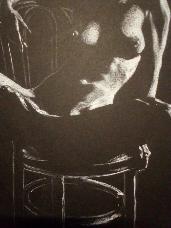 Nude noir #310 (21X29)cm